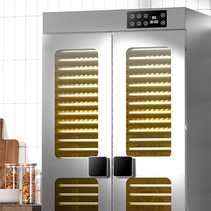 Déshydrateur alimentaire commercial grande capacité 28 plateaux, machine de séchage multifonction en acier inoxydable à 12 ventilateurs pour légumes, fruits et viande séchée - Product Image 2