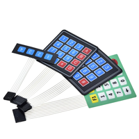 Clavier de commutation à Membrane pour imprimante, à matrice Flexible, avec couche d'impression numérique, bouton tactile, PET