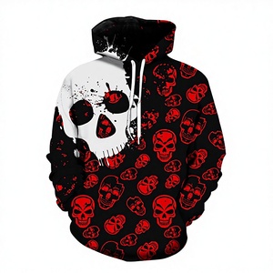 Sudadera con capucha para hombre, con cremallera, de punto sólido, ecológica, deportiva, informal, de corte regular, para invierno. - Product Image 2