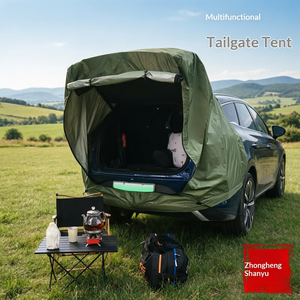 <span class=keywords><strong>Toldo</strong></span> Lateral Doble Capa para Coche, Impermeable, Protección Solar, Tela Tafetán, Extensión de Techo para Exteriores, Cuatro Estaciones, Venta al por Mayor - Product Image 1