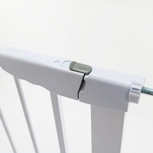 Barrière de sécurité pour bébé extra large et facile à utiliser, clôture en métal, barrière pour animaux domestiques, chiots, barrière pour escaliers et cuisine, barrière de sécurité pour enfants - Product Image 5