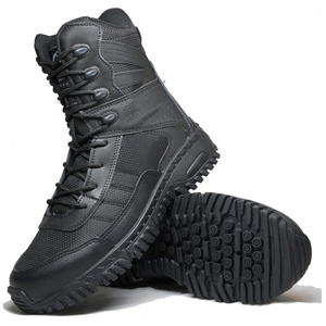 Botas de Entrenamiento TSB204 Negras Personalizadas, Ligeras y Transpirables con Parte Superior de Gamuza para Campismo, Caza y Combate al Aire Libre - Product Image 2