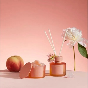 ชุดน้ำหอมปรับอากาศไวลด์บีสท์โฮม กลิ่นเชอร์รี่บลอสซัม ขนาด 120 มล. บรรจุในขวดแก้ว พร้อมคริสตัลและก้านไม้หอม สำหรับใช้ภายในอาคาร - Product Image 3