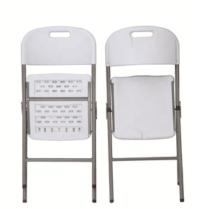 Sedie Pieghevoli in Plastica Nera Impermeabile per Esterni, Ideali per Eventi e Feste, Disponibili all'Ingrosso - Product Image 1