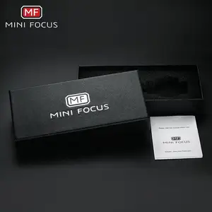 Mini Focus Uhrenbox Geschenkbox Verpackungsset Luxusmarkenuhren vielfältige Verpackung rot / schwarz