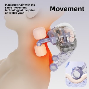 Almohada de Masaje para Hombros y Cuello, Masajeador Eléctrico de Doble Uso con Compresa Caliente y Función Programada de Masaje <span class=keywords><strong>Tuina</strong></span> - <span class=keywords><strong>China</strong></span> - Product Image 3