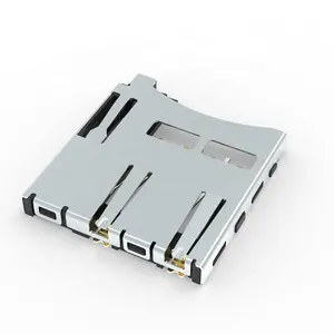 Micro Sim Card Socket Connector TF Card electrical Sd Memory Card Connector Socket