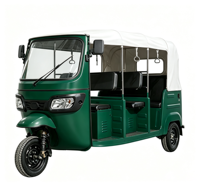 Tuk-tuk électrique, auto-rickshaw, véhicule électrique à 3 roues, Ke Ke électrique, tricycle électrique, E-rickshaw, Bajaj TVS, 3 rangées de sièges