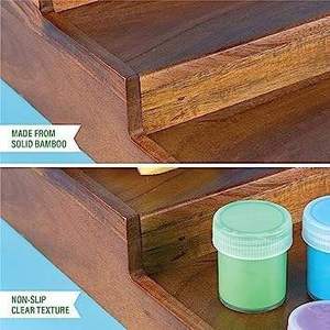 Wholesale Spice Rack Kitchenwood Spice Rack Organizer 3 Tier Free-Standing Wooden <b>Kitchen</b> <b>Storage</b> Spice Racks - Product Image 6