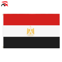 Drapeau d'Égypte volant 90*150cm, drapeau national personnalisé, décoration, bannières promotionnelles pour célébrations