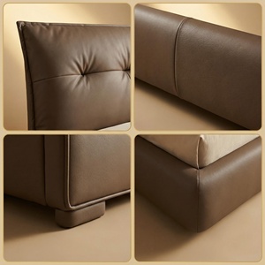 Base <span class=keywords><strong>de</strong></span> <span class=keywords><strong>Cama</strong></span> <span class=keywords><strong>de</strong></span> Diseño Clásico, <span class=keywords><strong>Respaldo</strong></span> Cómodo, <span class=keywords><strong>Cama</strong></span> Elegante para Dormitorio, ODM/OEM para Hoteles - Product Image 4
