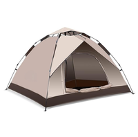 Tente instantanée 4 saisons OEM, installation en 60 secondes, imperméable, pour le camping en famille, la randonnée, la plage ou autres activités de plein air