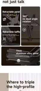 Advanced Science Fiction Cooling Pad Hot Selling Aluminum Alloy Laptop Stand for Tablet PC Air-Cooled Radiator - Product Image 3