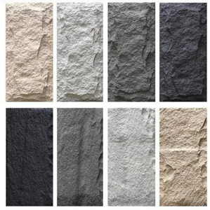 Industrieel Ontwerp Stijl 3d Paddestoel Steen Wandpaneel Buiten Kunstmatige Fineer Bekleding Pu Steen Faux Rots Voor Buitenmuren - Product Image 3