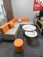 Mobilier de Salon Deux Tailles Nouveau Design Table Basse Ronde d'Appoint en Promotion