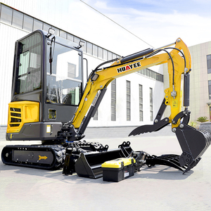 Mini-excavatrice sur chenilles, moteur EPA, machine de terrassement multifonctionnelle pour petits travaux de jardinage, équipement de construction à bas prix - Product Image 3
