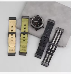 Correa de Nailon Tschick para Reloj Deportivo <span class=keywords><strong>Garmin</strong></span> Fenix <span class=keywords><strong>7</strong></span> 6X 6 <span class=keywords><strong>Pro</strong></span> 5X 5 3HR, Correa para <span class=keywords><strong>Garmin</strong></span> de 22 mm y 26 mm, Accesorios para Pulsera - Product Image 5
