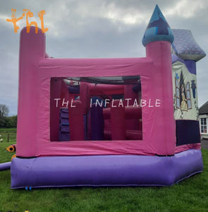 สไลเดอร์เป่าลมแบบสไลเดอร์เป่าลมสำหรับเด็กผู้หญิงบ้านเด้งเจ้าหญิงเชิงพาณิชย์ - Product Image 5