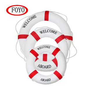 FOYO品牌欢迎登上救生圈充气救生圈救生游泳圈，用于船/游艇/皮划艇/船