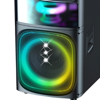 Unidad de Altavoz RMS Power de 50 W, Woofer de 12 Pulgadas + Tweeter, Amplificador Digital y Procesador Android 11, Listo para Fiestas, LED RGB