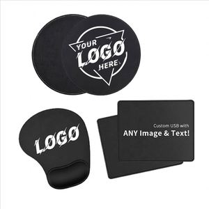 Alfombrilla de Ratón Personalizada con Logotipo, Promocional, Sublimada, de Goma PVC, con Reposamuñecas de Eva - Product Image 1