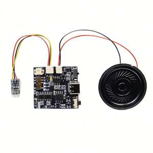 Movimiento de Tarjeta de Felicitación de Grabación, Módulo de Música de Regalo Creativo DIY, Descarga de MP3, Reproducción de Voz, Navidad y Cumpleaños, 1 Unidad, 2 Unidades - Product Image 1