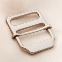 Meetee BB-103 Boucles réglables 15/20/25 mm pour accessoires vestimentaires, sangles de sacs, sangles de vêtements, boucles de réglage à trois glissières