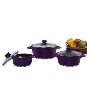 Casserole en aluminium à bas prix batterie de cuisine de haute qualité antiadhésive - Product Image 1