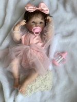 Haute juxtaposition peluches personnalisées Lol Blythe Kid Bebes silicone Reborn poupée peluche moto bandeau Art meubles plaque