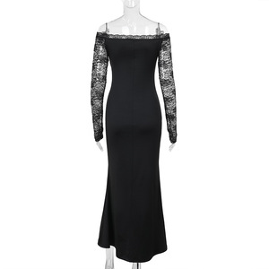 เดรสแม็กซี่เปิดไหล่เซ็กซี่สำหรับผู้หญิงแฟชั่น - Product Image 6