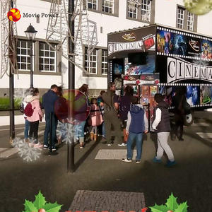 Cinema Mobile <span class=keywords><strong>5D</strong></span> 7D, Camion Cinema, Teatro 3D, Simulatore di Cinema, Attrezzatura Cinematografica per Feste - Product Image 4