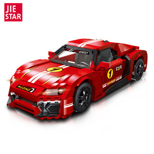 Jie Star Racing Car <b>Building</b> <b>Blocks</b> 800+ Pieces 23Cm For Kids Age 8-13 Assembly Toy <b>Set</b> - Product Image 1