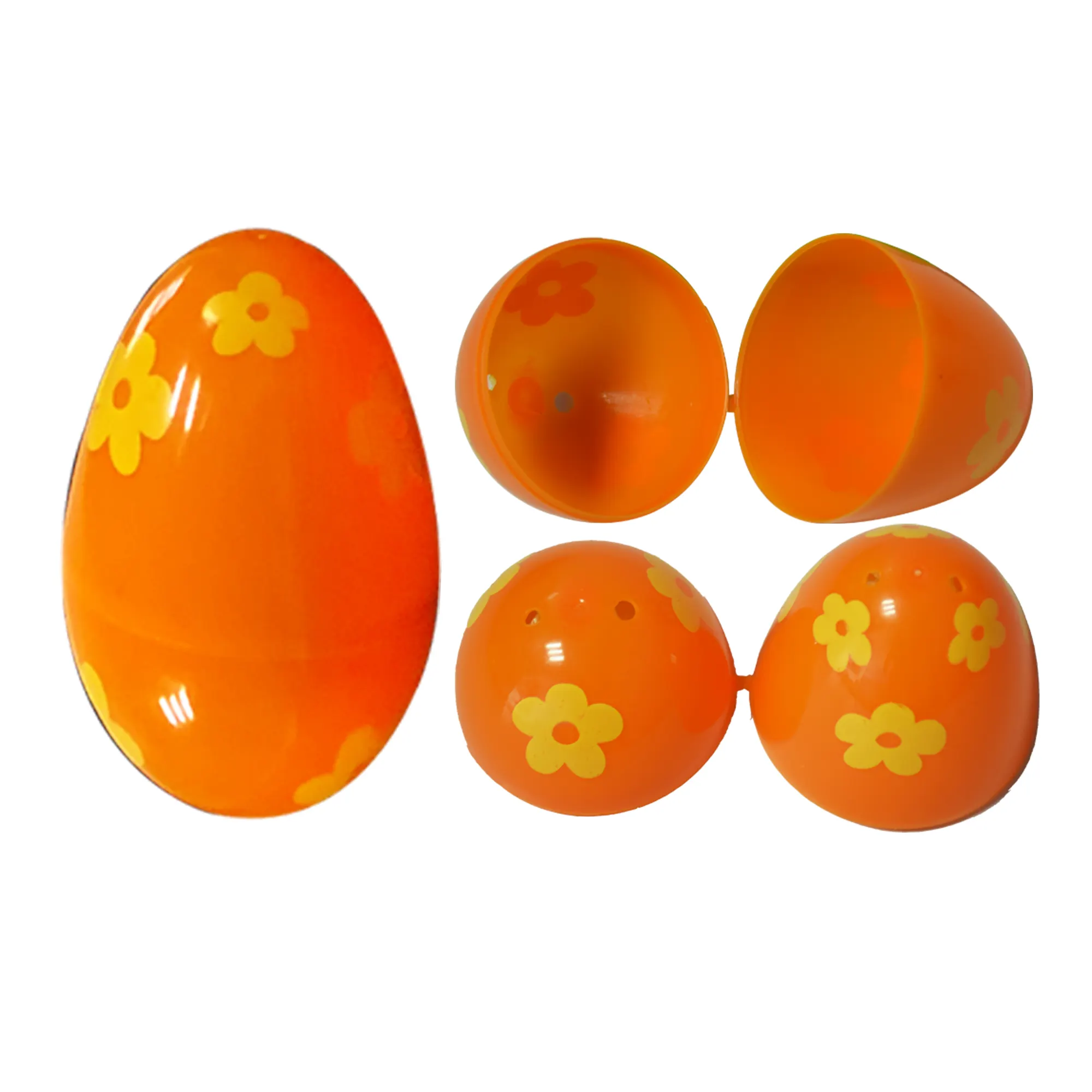 NEON-GLO Happy Plastic Egg with Toys Inside Bulk Surprise Egg Toys for Kids