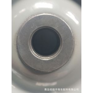 Rueda de Goma Sólida de 6 x 1.5 Pulgadas con Banda de Rodadura Firme, Industrial, de Alta Resistencia, Color Gris - Product Image 5