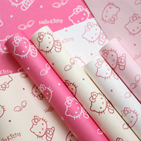 Groothandel Cat Design Inpakpapier Roze Geschikt Voor Valentijnsdag, Verjaardag, Moederdag, Bruiloft, Babyshower (Kitty Cat)