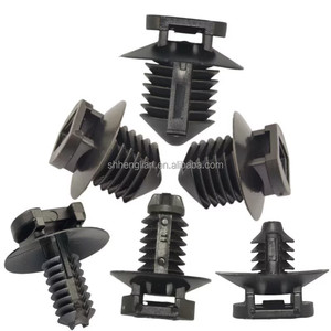 Attache-câble en nylon 66 sur mesure avec tête filetée pour la fixation des panneaux et du châssis des moteurs automobiles - Product Image 2