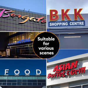 CARREY Business Sign Custom Led Sign Outdoor Luminous Storefront Letter Wall Logo Signage Acrylic Channel Letter for Company - Product Image 5