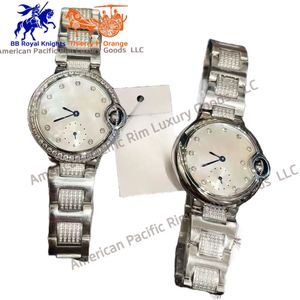 Reloj Deportivo de Moda para Mujer, Cuarzo, Cristal de Zafiro, Resistente al Agua 10 Bar, Luminoso, de Lujo, de Acero Inoxidable, Estilo Cartieres - Product Image 6