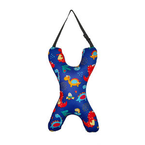 Coussin de siège moelleux en peluche à motif de dessin animé pour bureau et voiture, avec soutien lombaire, pliable, double usage, coussin de sol et oreiller décoratif - Product Image 1