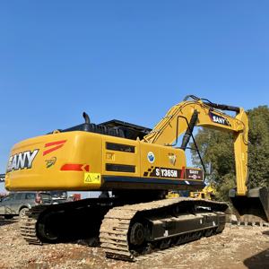 Excavatrices géantes d'occasion SANY SY365H originales 36 tonnes SANY SY365 Excavatrices sur pneus d'occasion bon marché - Product Image 1