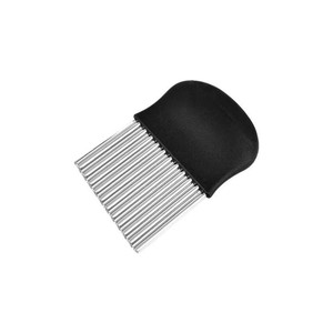 Cortador de patatas ondulado de acero inoxidable, herramienta manual para cortar verduras para uso en la cocina - Product Image 5
