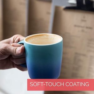 New Style Hot Selling Sleek Cartoon Porcelain Ceramic Mug Food Safe Reusable Dishwasher Microwave Safe Heat Transfer Business - Product Image 4