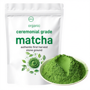 ผงชาเขียวมัทฉะพรีเมียมเกรดละเอียดสำหรับชงชา - Product Image 6