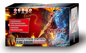 DEFA Nezha Lanza <span class=keywords><strong>de</strong></span> Fuego Extensible con Control por <span class=keywords><strong>Voz</strong></span>, Juguete <span class=keywords><strong>de</strong></span> Plástico Recargable con Sonido y Luz, Arma <span class=keywords><strong>de</strong></span> Cosplay, Juego <span class=keywords><strong>de</strong></span> Roles para Niños, Regalo <span class=keywords><strong>de</strong></span> Cumpleaños - Product Image 4