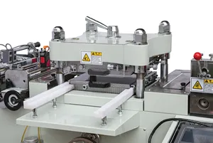 BLMQ-320 Hoge Kwaliteit China Fabriek Levering Kartonnen Flatbed Roll En Roll Om Vel Sterven Snijmachine Label Plat bed