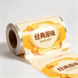 Film d'emballage alimentaire pour chips épicées, rouleau brillant opaque en CPP, imprimé flexographique résistant à la graisse pour les snacks - Product Image 4