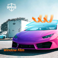 Film Kaca Mobil XC Free Sample Ultra HD Nano Ceramic Mewah 99% UVR Sun Block Berubah Warna Self Healing 0.52*30m