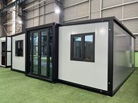 Maisons modulaires pliables et évolutives : Villa, appartement, hôtel – Idéal pour le camping, la restauration et le bureau en extérieur – Kit d'assemblage rapide