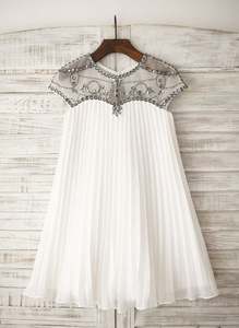 Yoliyolei-vestidos <span class=keywords><strong>de</strong></span> satén personalizados <span class=keywords><strong>para</strong></span> niñas, ropa encantadora <span class=keywords><strong>para</strong></span> boda, comunión, fiesta <span class=keywords><strong>de</strong></span> cumpleaños <span class=keywords><strong>de</strong></span> <span class=keywords><strong>adolescentes</strong></span>, vestidos <span class=keywords><strong>de</strong></span> flores - Product Image 4