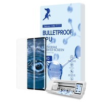 Machine de découpe universelle 180*120mm 0.18 EPU, découpe des films protecteurs hydrogel doux mats HD pour toutes les tailles d'écran de tablettes, téléphones, montres